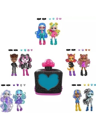 Monster High Eliksiry Minilalki 2-pak Straszyciele na zawsze Asortyment JCY18 OP4W Monster High Eliksiry Minilalki 2-pak Straszyciele na zawsze Asortyment JCY18 OP4W