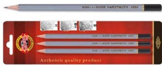 Ołówek HB-B-2B-4B-9B/B 6 op.6 szt. KOH-I-NOOR 1860/4