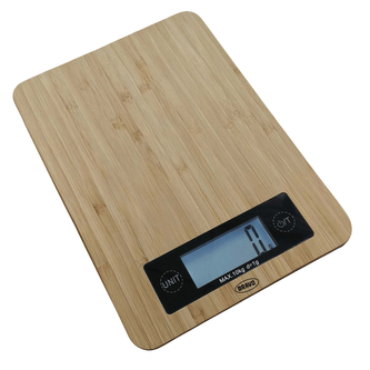 BRAVO Kuchyňská váha B-5000 bambusový povrch