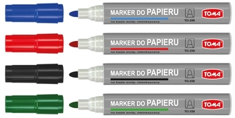 MARKER DO FLIPCHART OKR 4KOL TO-258 ETUI