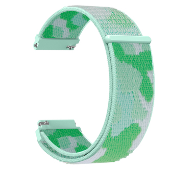 Nylonový řemínek kamufláž 20mm,Zelená Kamufláž