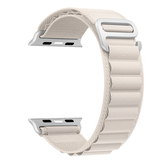 Nylonový řemínek se sponou pro Apple Watch 42/44/45/46/49mm,Béžová