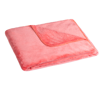 Přikrývka Korall micro - Grepová - 100x150 cm