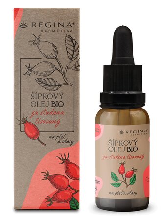 Za studena lisovaný Šípkový olej na pleť a vlasy (20 ml)