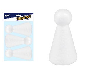 Anioł 11cm gładki 3szt