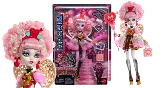 Monster High Straszysłodkie urodziny Cupid Asteria Lalka JBG77 WB4