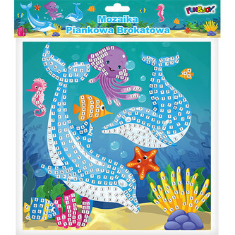 Mozaika brokatowa Delfiny FUN&JOY;