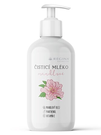 Mandlové Čistící mléko (200 ml) - kosmetická řada s mandlovým olejem Mandlové Čistící mléko (200 ml) - kosmetická řada s mandlovým olejem