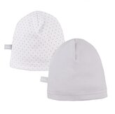 EWA 906793 Czapka Smerfetka 2-pak szara 68