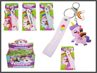 Jednorożec brelok zawieszka 4-rodzaje