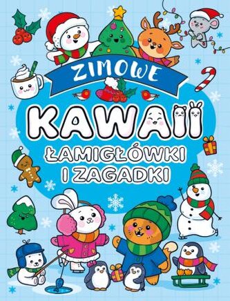 Kawaii. Zimowe. Łamigłówki i zagadki