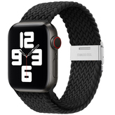 Pletený řemínek pro Apple Watch 42/44/45/46/49mm,Černý