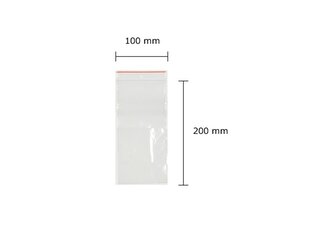 Woreczki strunowe 100x200 BRB 100szt