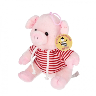 Pluszak Świnka 20cm w bluzie DEEF 04348   DE