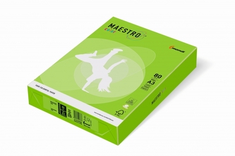 Papier xero A4 160 g Maestro zielony jasny IGEPA 941MA42A16