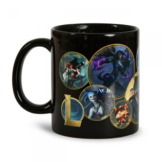 Hrnek League of Legends, měnící se