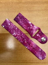 Fialová obloha náhradní řemínek 20/22mm,20mm