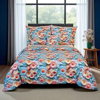 5D povlečení 140x200, 70x90cm Sedmikráska