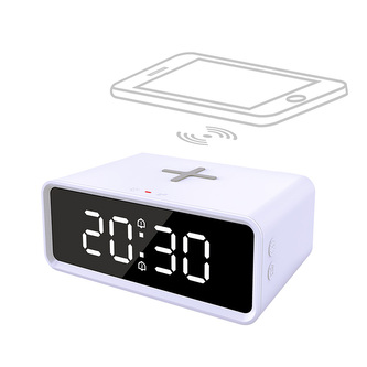 Solight budík s Qi bezdrátovou nabíječkou