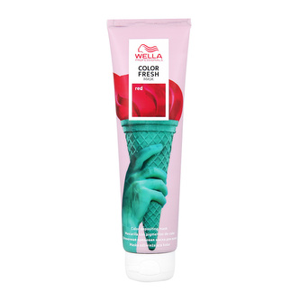 Wella Professionals Color Fresh Barva na vlasy Mask 150 ml Red pro ženy