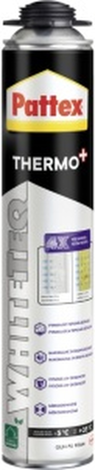 PATTEX WHITETEQ - pistolová PU pěna 750 ml
