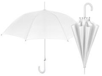 Parasol Perletti Biały