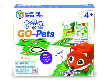 Learning Resources - Coding Critters® Go-Pets Scrambles Fox