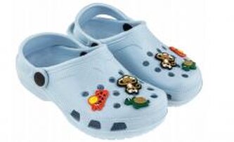 Clogi Dziecięce zwierzątka niebieskie rozm. 25
