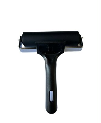 Creatissimo - Gumový váleček černý - 10 cm