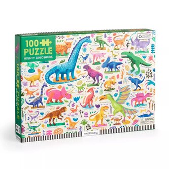 Mudpuppy Puzzle Mocní dinosauři 100 dílků