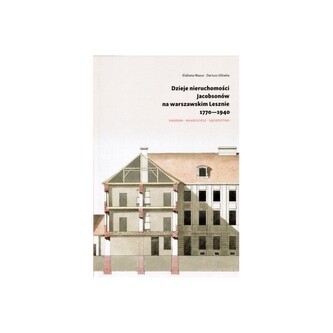 Dzieje nieruchomosci Jacobsonów na warszawskim Lesznie 1770-1940 Dzieje nieruchomosci Jacobsonów na warszawskim Lesznie 1770-1940