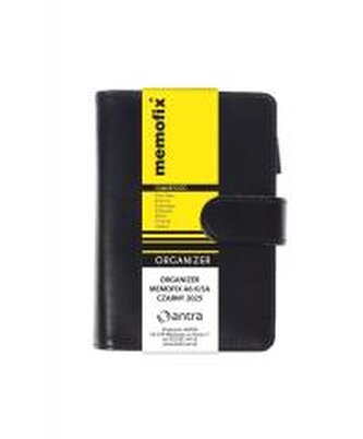 Organizer Memofix 2026 A6 K/SA czarny