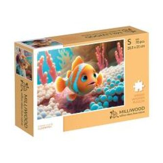 Puzzle drewniane 70el Yippee Cutie Rybka Puzzle drewniane 70el Yippee Cutie Rybka