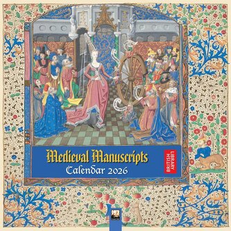 British Library Illuminated Manuscripts - Bilderhandschriften der Britischen Nationalbibliothek 2026 - Original Flame Tree Publi