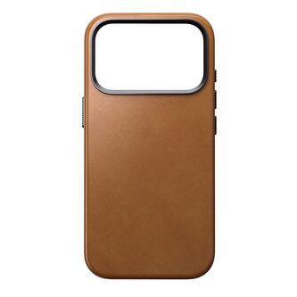 Nomad Traditional Leather Case, english tan - iPhone 17 Pro