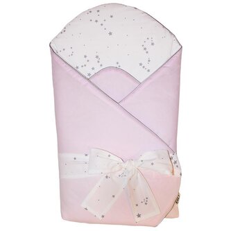 EKO Zavinovačka bavlněná s potiskem a kokosovým vnitřkem Light Pink EKO Zavinovačka bavlněná s potiskem a kokosovým vnitřkem Light Pink