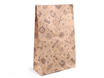 Papírový sáček Stoklasa 20x32 cm - 50 ks - hnědá přírodní