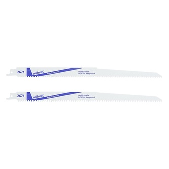 2 brzeszczoty szablaste BiM Wolfcraft dł. 280 mm