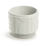 Květináč FOLKA ROUND 48 cm- barva: písková