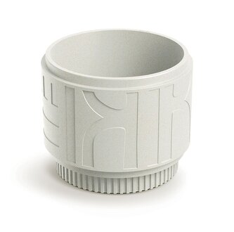 Květináč FOLKA ROUND 48 cm- barva: písková
