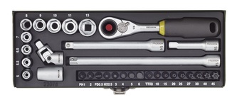 Zestaw kluczy nasadowych Proxxon 1/4 cala [32 cz.]