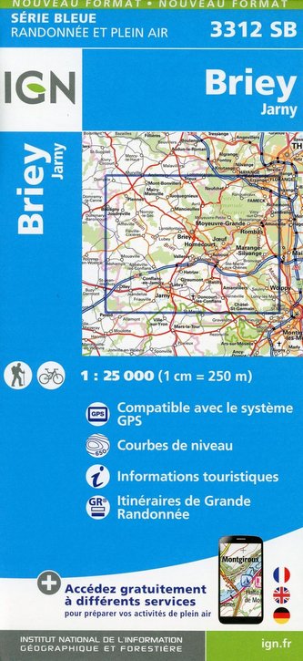 Briey.Jarny 1:25 000