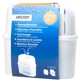 Everbrand pohlcovač vlhkosti Absodry Maxi, pro místnost do 105 m3, 1350 g Everbrand pohlcovač vlhkosti Absodry Maxi, pro místnost do 105 m3, 1350 g