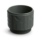 Květináč FOLKA ROUND 48 cm- barva: tmavě šedá