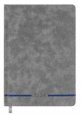 Kalendarz książkowy 2026 A5 szary EASY