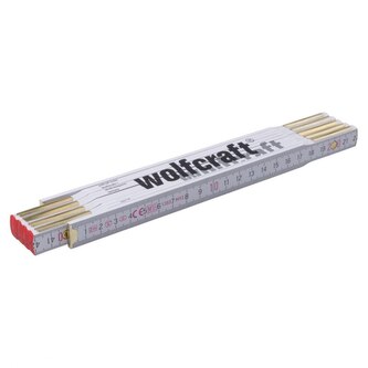 Miarka składana Wolfcraft 2 m Miarka składana Wolfcraft 2 m