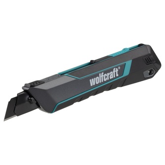 Nóż z odłamywanym ostrzem PRO SAFETY, 18 mm wolfcraft