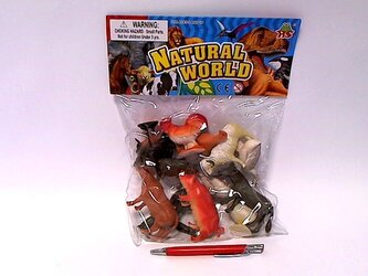 Zwierzęta domowe 10cm 12szt HHS071 06667