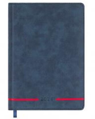 Kalendarz książkowy 2026 A5 niebieski EASY