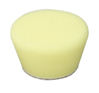 Profesjonalne gąbki polerujące śr. 30 mm, średnie (żółte), 2 sztuki
